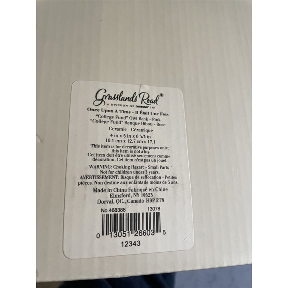 NEW Owl Penny Bank Grassland Road - Picture 8 of 8